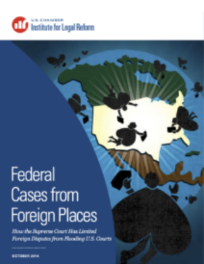 Business people falling from the sky into the United States: Federal cases from Foreign Places